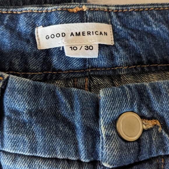 NWT 2 Pair  Good American Good Boy High Rise Sz 10/30 - Picture 6 of 11